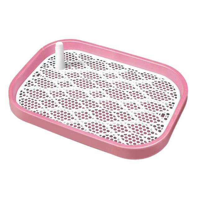 Bandeja Potty Portátil para Cães com Almofada de Treinamento e Limpeza Fácil