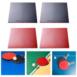 Raquete de tênis de mesa de borracha, 2 peças, equipamento de borracha para raquete de pingue-pongue, substituição profissional altamente elástica - Image 3