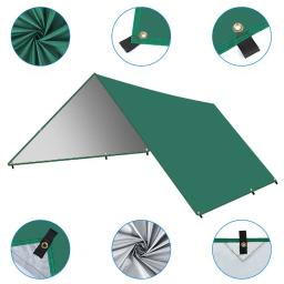 Lightweight Waterproof Camping Tarp, Sombrinha, Proteção UV, Aventura ao ar livre, Caminhadas, Mochila, Tenda de piquenique - Image 2