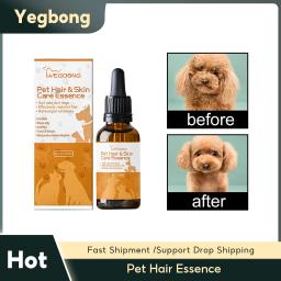 Soro de crescimento de pêlos para cães e gatos antipulgas, coceira seca, nutrição suave, óleo antibacteriano de reparo da pele - Image 1