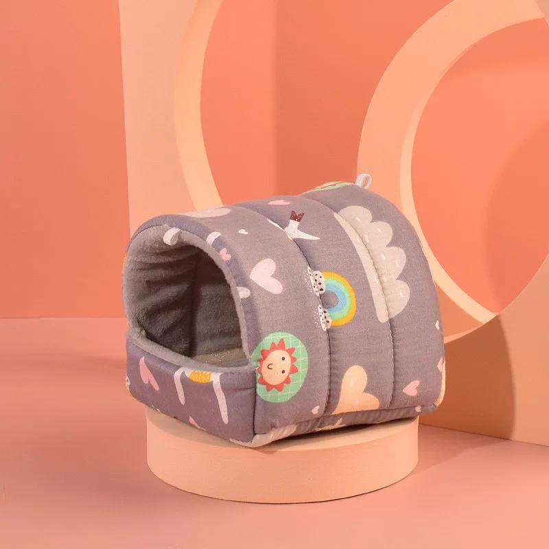 Roedor Hammock Cama De Porco De Guiné Hamster Cama Roedores Furão Hammock Acessórios De Porco De Guiné Chinchilla Casa De Estimação Porco De Guiné Bens - Image 1