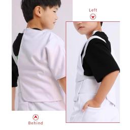 Crianças e adultos esgrima colete, 350N equipamento de esgrima Fato de proteção, Protetor Unisex de axilas, Esgrima Plastron - Image 4