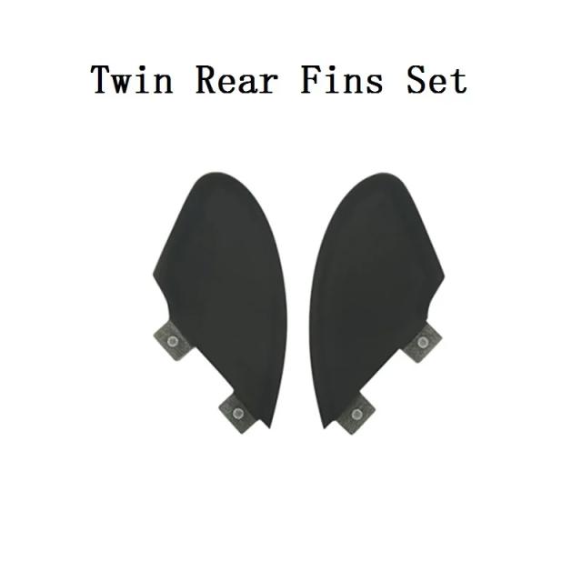 Aleta de Prancha UPSURF em Fibra de Vidro com Big Honeycomb Fins – Conjunto Twin ou Quad FCS, 4 Peças Performance para Surf