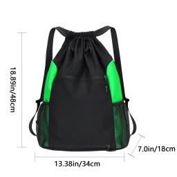 Saco De Basquete Com Compartimento De Bola Destacável, Mochilas Esportivas, Voleibol De Futebol E Futebol - Image 6