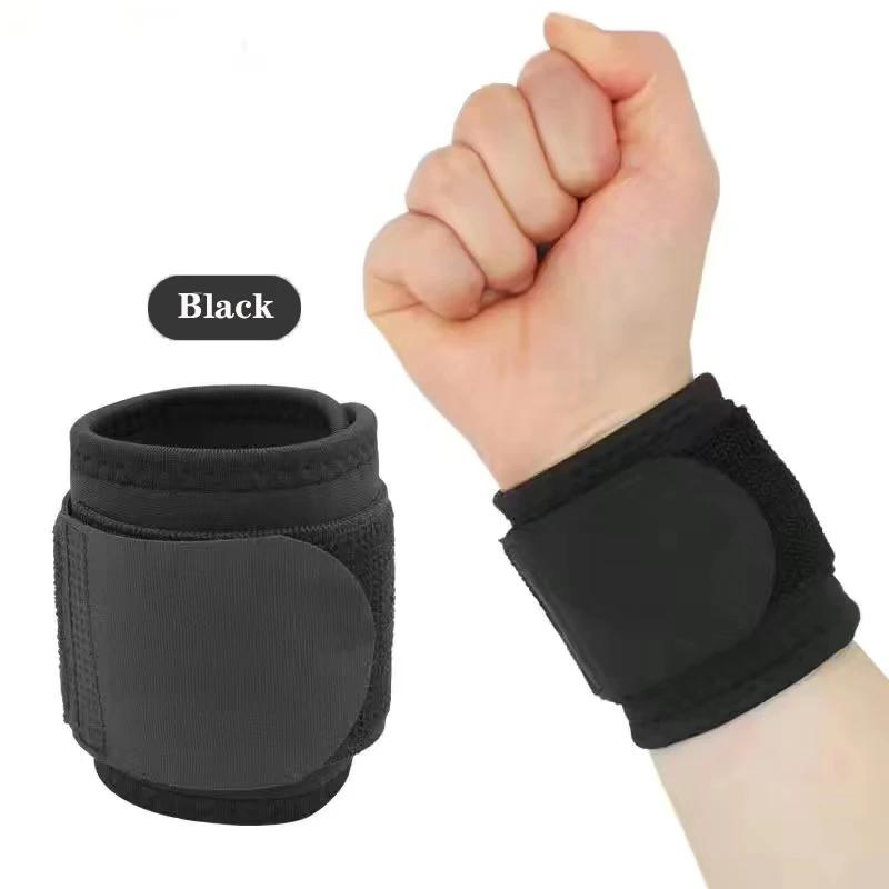 Esporte pulseira ajustável esportes cinta de pulso ferimento envoltório bandagem suporte cinta ginásio ginásio protetor de segurança 1pcs - Image 1