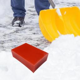 Pá de neve cera antiaderente remoção de neve cera portátil empurrador de neve cera para o inverno mais fácil ao ar livre ferramenta de pá de neve - Image 3