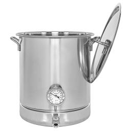Aço inoxidável Craft Beer Brew Fermentador com termômetro, DIY Whisky Wine Brandy e Uso Doméstico, 60L Destilaria - Image 4