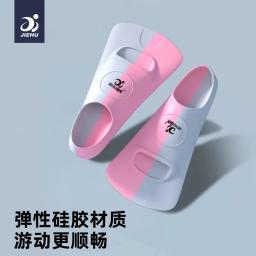 Nadadeiras de silicone para adultos e crianças, Snorkeling e natação, Sapo Tênis, Treinamento e mergulho, Pés de pato - Image 2