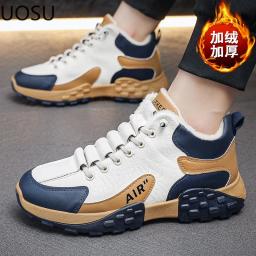 UOSU-Bota de Neve de Ferramental Masculina, Sapatos de Escalada, Sapato Simples, Moda Avançado, Popular, Nova Personalidade, Alta Qualidade - Image 4