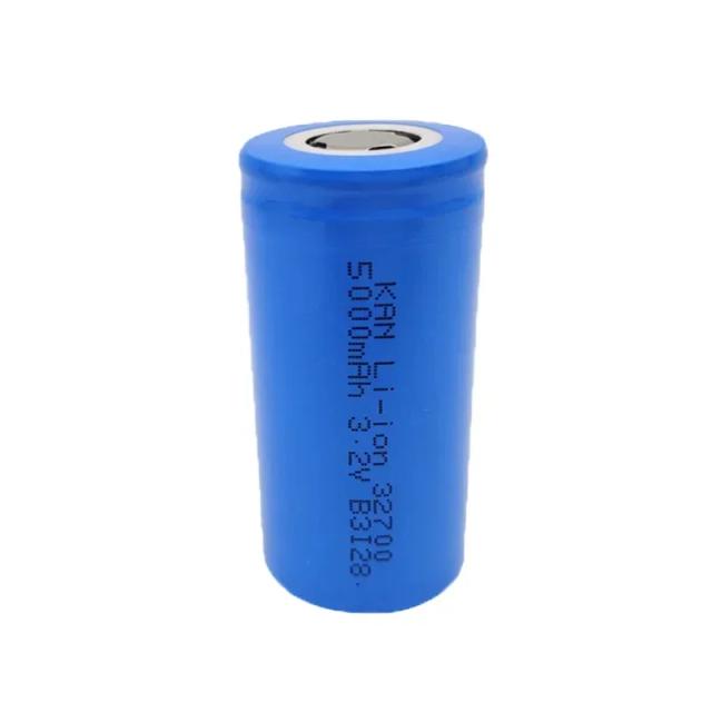 32700 Nova Bateria LiFePO4 3.2V 5000mAh Lanterna de alta potência Bateria recarregável LiFePO4