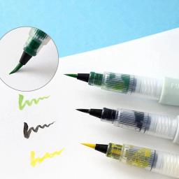 ZIG Kuretaker-Multicolor brilhante Aquarela Escova Pen, Pó Piscando, Canetas Soft Glitter, Wink of Stella, Bling Brush Pen, MS-56 Marcador, 1Pc - Image 2