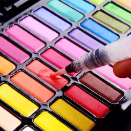 Kit Pintura De Aquarela Com Pincel, Papel De Aquarela, 24/36 Cores Profissional kit De Aquarela, Pigmento - Image 4