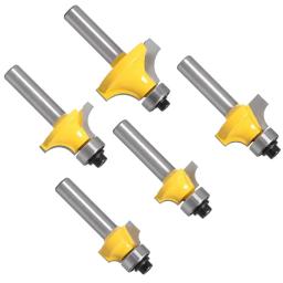 Corner Round Over Router Bit com rolamento, Fresa para madeira, Ferramenta para madeira, Tungstênio, Carboneto, 8mm - Image 3