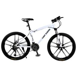 Mountain Bike com Roda Raiada para Adultos, Ciclismo Off-Road, Bicicleta de 21 Velocidades Variáveis, Freio a Disco Duplo, 24 ", 26" - Image 5