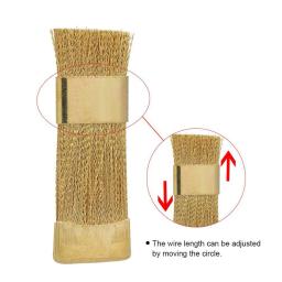 1/20 pçs escova de limpeza dental broca raiz canal arquivo prego brocas fio bronze escova ouro ferramenta limpeza para higiene dental - Image 3