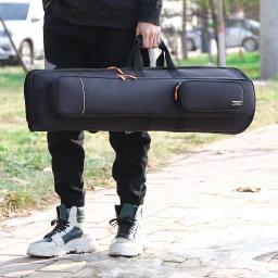 Leve Tenor Trombone Gig Bag, Estojo para instrumentos musicais, Pacote - Image 2