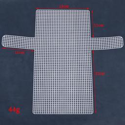 Pano de malha plástica para mulheres Bolsa DIY Artesanato Trava Gancho Folhas de Material de Tecelagem Artesanato de Gancho de Grade Fabricação de Bolsas Acessórios de costura - Image 2