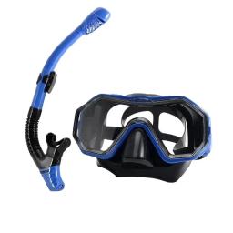 Máscara de mergulho profissional anti-nebulização Snorkel, Óculos Snorkel, Tubo de natação para adultos, Unisex - Image 2