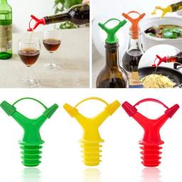 Rolha de garrafa de silicone, vertedor de vinho com tampa, garrafa de champanhe de óleo, plugue de madeira, manter o freash do vinho, festa de casamento - Image 2