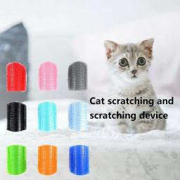 Canto Cat Massage Comb com Catnip, Produtos para Animais de Estimação para Gatos, Auto Groomer, O Rosto, Cócegas, Produto, Rosto - Image 5