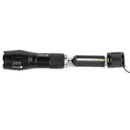 Zoomable impermeável lanterna LED, tocha durável, ao ar livre prático, caminhadas, Camping Acessório, Home Repair Tool, 500 Lumen, 1pc - Image 5