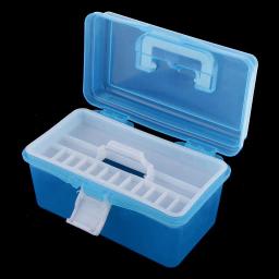 Caixa De Ferramentas De Armazenamento De Plástico Portátil Multiuso Portátil, Recipientes - Image 2