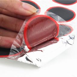 Kit de reparo de pneus planos de bicicleta, conjunto de ferramentas 48 peças, portátil, borracha, ferramentas de reparo fetal, tubo interno de bicicleta, ferramentas de reparo de remendo de punção - Image 5