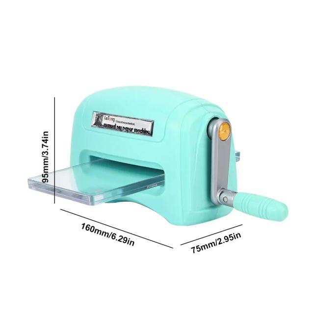 Máquina de Corte Portátil para Scrapbook com Placa de Apoio - Ferramenta Ideal para Artesanato e DIY