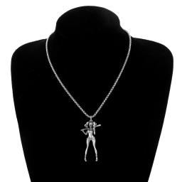 Colar Pingente Personalizado Meninas De Beisebol Para Homens E Mulheres, Jóias Punk, Presente De Moda - Image 6