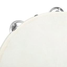 Pele De Carneiro Pandeiro De Madeira, Instrumentos Musicais, Adequado Para Educação Iluminada, 10 Polegadas - Image 5