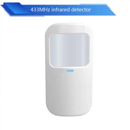 433mhz sem fio pet-imunidade pir sensor de movimento detector 15kg pet imune ev1527 código inteligente segurança em casa host alarme acessórios - Image 1