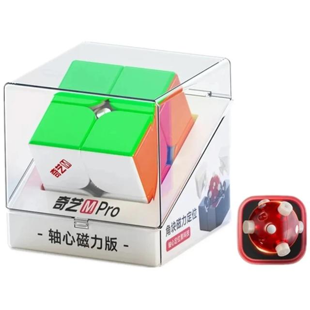 Qiyi M Pro 2x2 Cubo Mágico Magnético Profissional 2x2 Speedcube