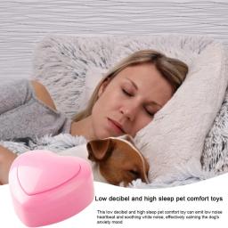 Interactive Heartbeat Pet Toy, calmante, alívio da ansiedade, acompanhamento, sono, suprimentos para cachorros, jogos Acessórios - Image 5