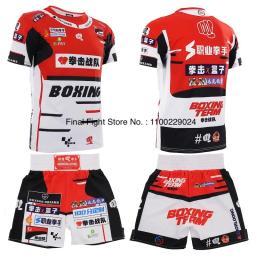 Shorts Muay Thai e Conjunto de Camiseta para Homens e Mulheres, Multi Cores, Luta de Gaiolas, Kickboxing, Boxe, Ginásio, Artes Marciais, Uniforme de Treino - Image 6