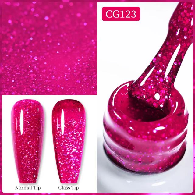 Verniz Semi Permanente NASCIDO PRETTY em Vermelho Fosco - Manicure Art Soak Off UV LED com 130 Cores em 10ml