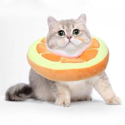 Colar de recuperação ajustável suave para pet, Coleira Cone para gato e cachorro, Coleiras Cirúrgicas para Pet Pequeno - Image 1