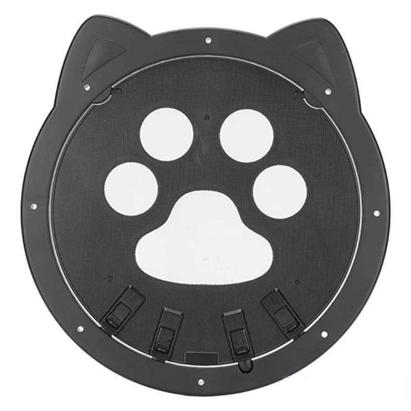Pet Screen Door Magnetic Self-Closing Small Dogs e Cats Porta com função de bloqueio para porta de tela, janela e varanda - Image 1