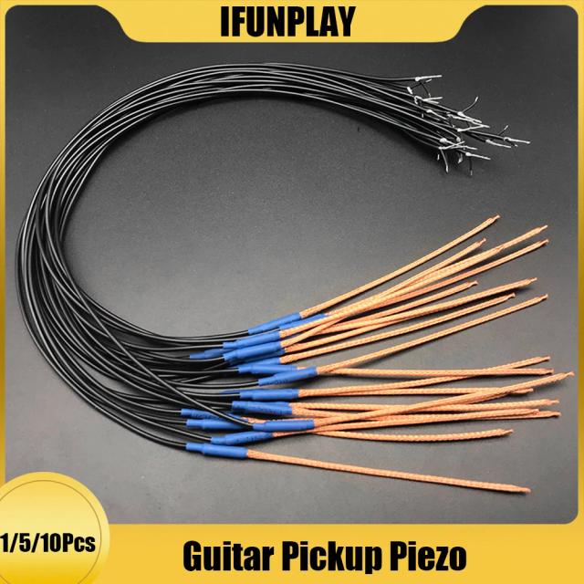 Captador Piezo para Guitarra Acústica com Equalizador - 10 Unidades