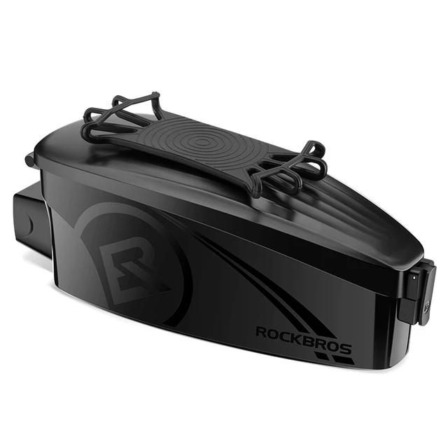 Bolsa Rockbros para Bicicleta com Suporte para Celular de 4 a 6,5 Polegadas - Capa Dura e Resistente à Chuva para MTB