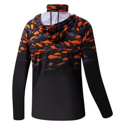 BASSDASH-Camisas Com Capuz Com Máscara, Polainas De Pescoço UV, Proteção Solar, Camiseta De Manga Comprida Para Pesca, Natação, Juventude, UPF 50 Plus - Image 6
