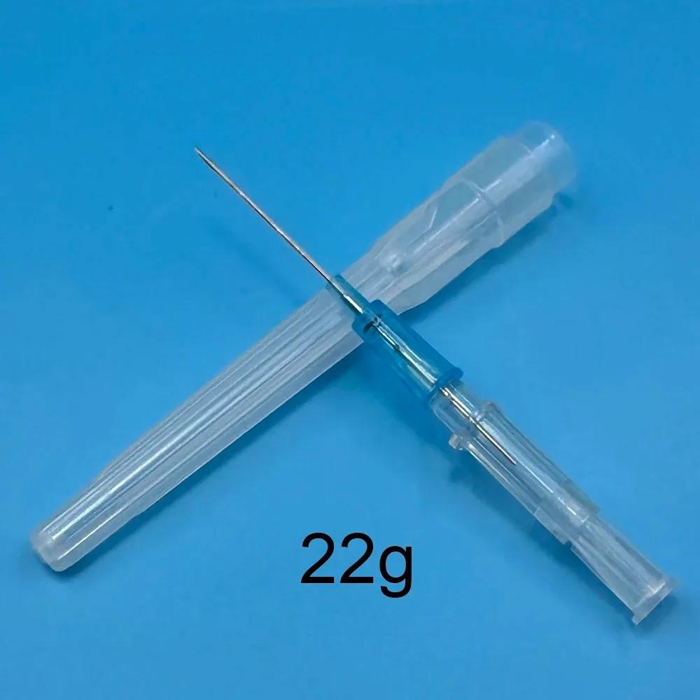 Cão e gato descartáveis i, 50pcs V. Cateter animal com tampa de heparina, Pet Cateter, Ferramentas veterinárias, 22G, 24G, 26G - Image 1