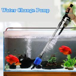 Aquário elétrico cascalho mais limpo tanque de peixes filtro de sifão automático bomba de mudança de água vácuo cascalho mais limpo bomba de filtro de água - Image 2