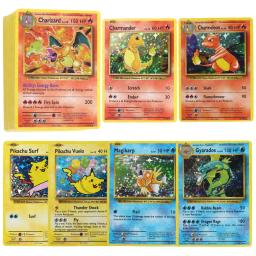 Pokémon Foil Flash Cards, Charizard, Blastoise, Venusaur, Mewtwo Game Collection, PTCG Proxy Cards, 1ª Edição, 1996 - Image 1