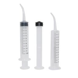 Seringa de cotovelo para alimentação de pássaros, 3 peças, alimentador de medicamentos para amamentação, 12ml, seringa de plástico sem agulha, alimentação de pombos - Image 2
