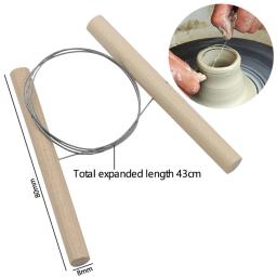 8 em 1 kit de escultura de argila ferramentas de moldagem para cerâmica diy - Image 4