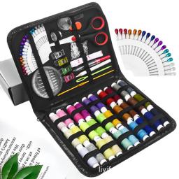 Multi-função Kit De Costura De Viagem, Agulha De Rosca Saco De Armazenamento, Artesanato De Tecido, Mãe Xmas Gift Set, 68-230Pcs - Image 6