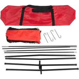 Baseball Softball Practice Net com Tee Kit, Batting portátil e Pitching, Barreira de treinamento de recuperação durável - Image 6