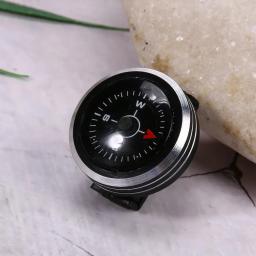 Mini Portable Strap Button Watch, Bússola para pulseira Paracord, Ferramentas de caminhada ao ar livre e acampamento - Image 5