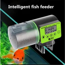Alimentador automático do tanque de peixes do aquário, sincronismo inteligente, alimentador Goldfish, grande capacidade, novo - Image 1