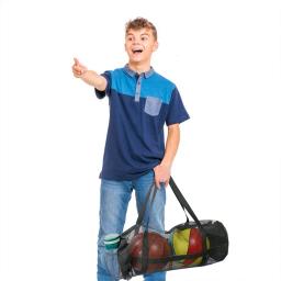 Bolsas De Armazenamento De Futebol De PVC Leve, saco De Malha De Bola De Esportes, Voleibol, Duffels De Futebol, Equipamento De Natação - Image 6